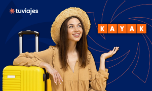 Paso a paso de cómo buscar paquetes de viaje en KAYAK