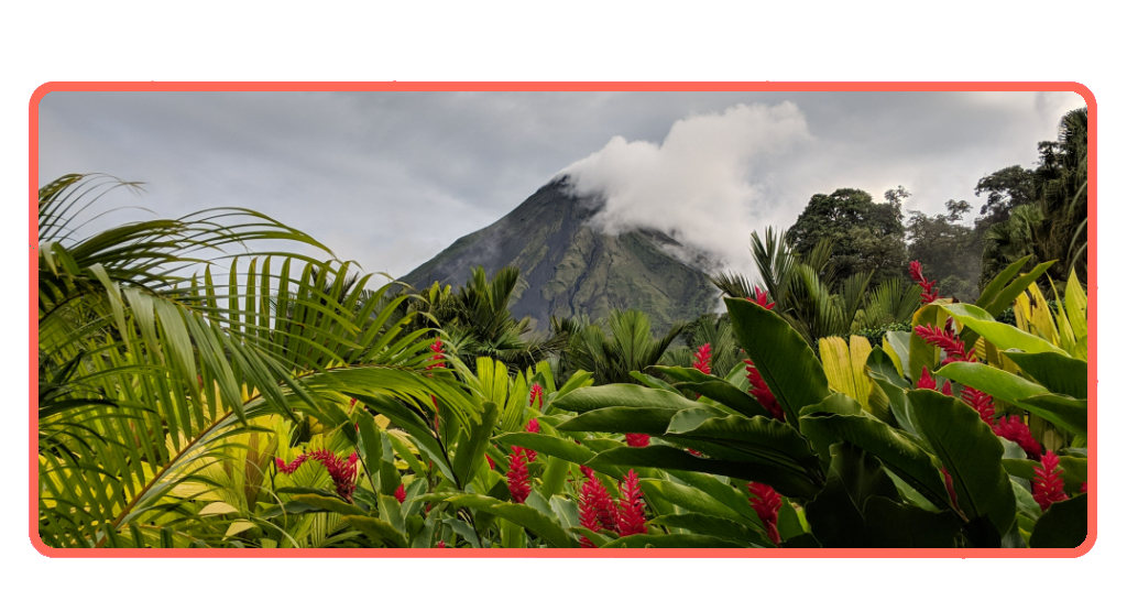 Tours en La Fortuna aguas termales y volcán Arenal