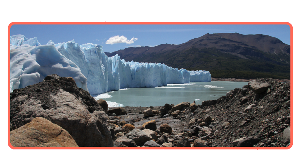 Glaciar Perito Moreno en El Calafate, Patagonia argentina